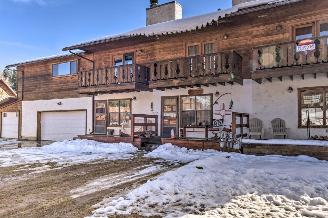 Downtown Red River Retreat With Mtn Views And Yard Exterior foto